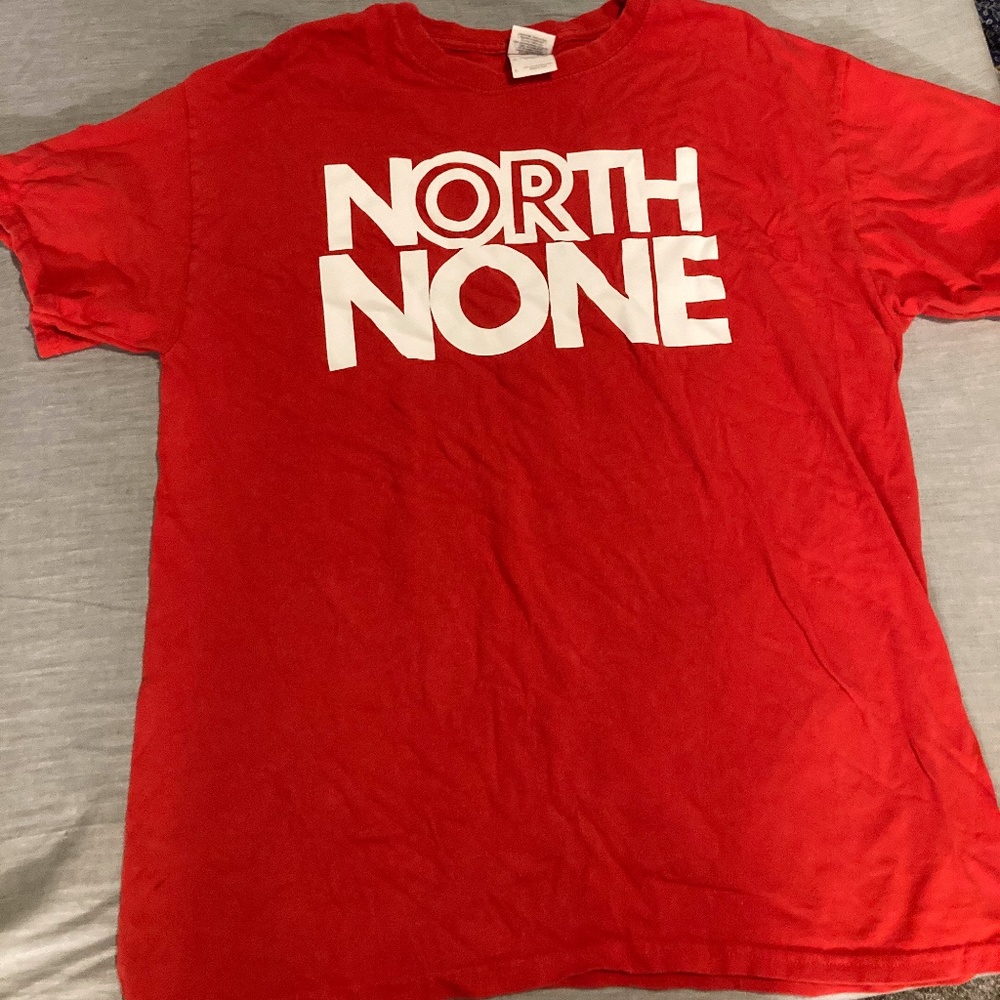 Mens north face tee